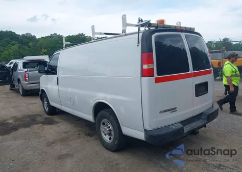 2012 Chevrolet Express 2500 Work Van from USA, damaged, VIN 1GCWGFCA9C1140804